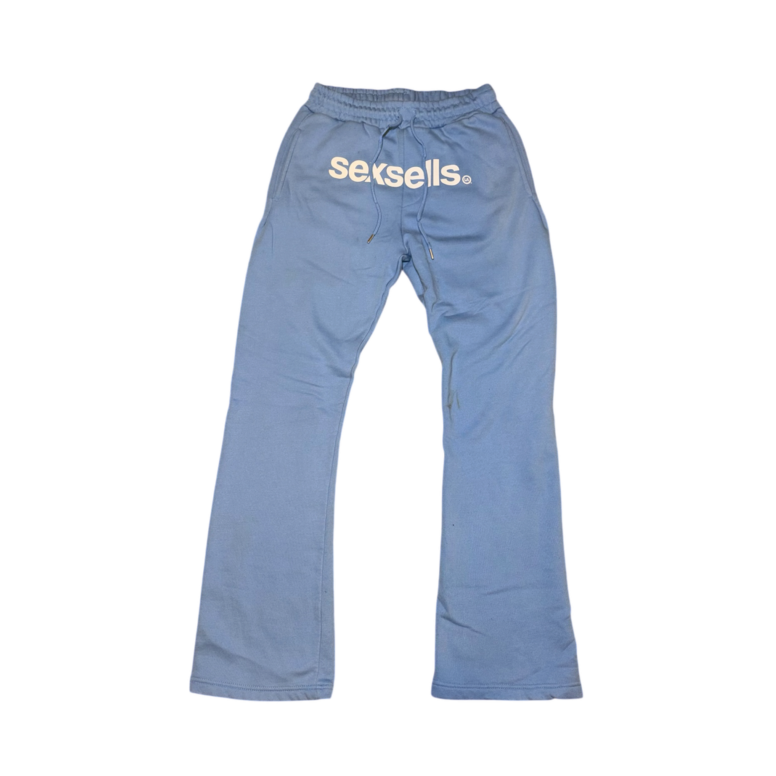 SKY BLUE CLASSIC FLARE SWEATPANTS