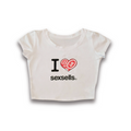 I HEART ***SELLS CROP T-SHIRT